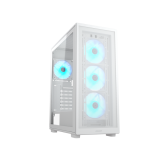 Cougar ミドルタワーＰＣケース CGR-2AC8W-RGB (MX220 RGB White) 【キャンセル不可・北海道沖縄離島配送不可】