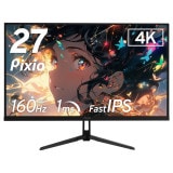 ゲーミングモニター Pixio PX27U Wave PX27UWAVE-O 27インチ 4K 160Hz 3840x2160p 入力端子:HDMIx2/DPx2 液晶ディスプレイ Hamee株式会社 【キャンセル不可・北海道沖縄離島配送不可】