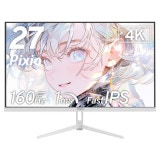 ゲーミングモニター Pixio PX27U Wave / White PX27UWAVEW-O 27インチ 4K 160Hz 3840x2160p 入力端子:HDMIx2/DPx2 液晶ディスプレイ Hamee株式会社 【キャンセル不可・北海道沖縄離島配送不可】