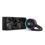 NZXT KRAKEN ELITE serise 水冷CPUクーラー RL-KN24E-B2 ブラック LGA1851対応 【キャンセル不可・北海道沖縄離島配送不可】